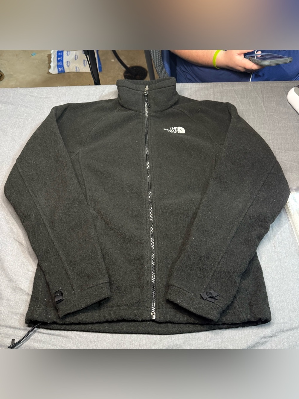 The North Face Black Full-Zip Fleece Jacket
